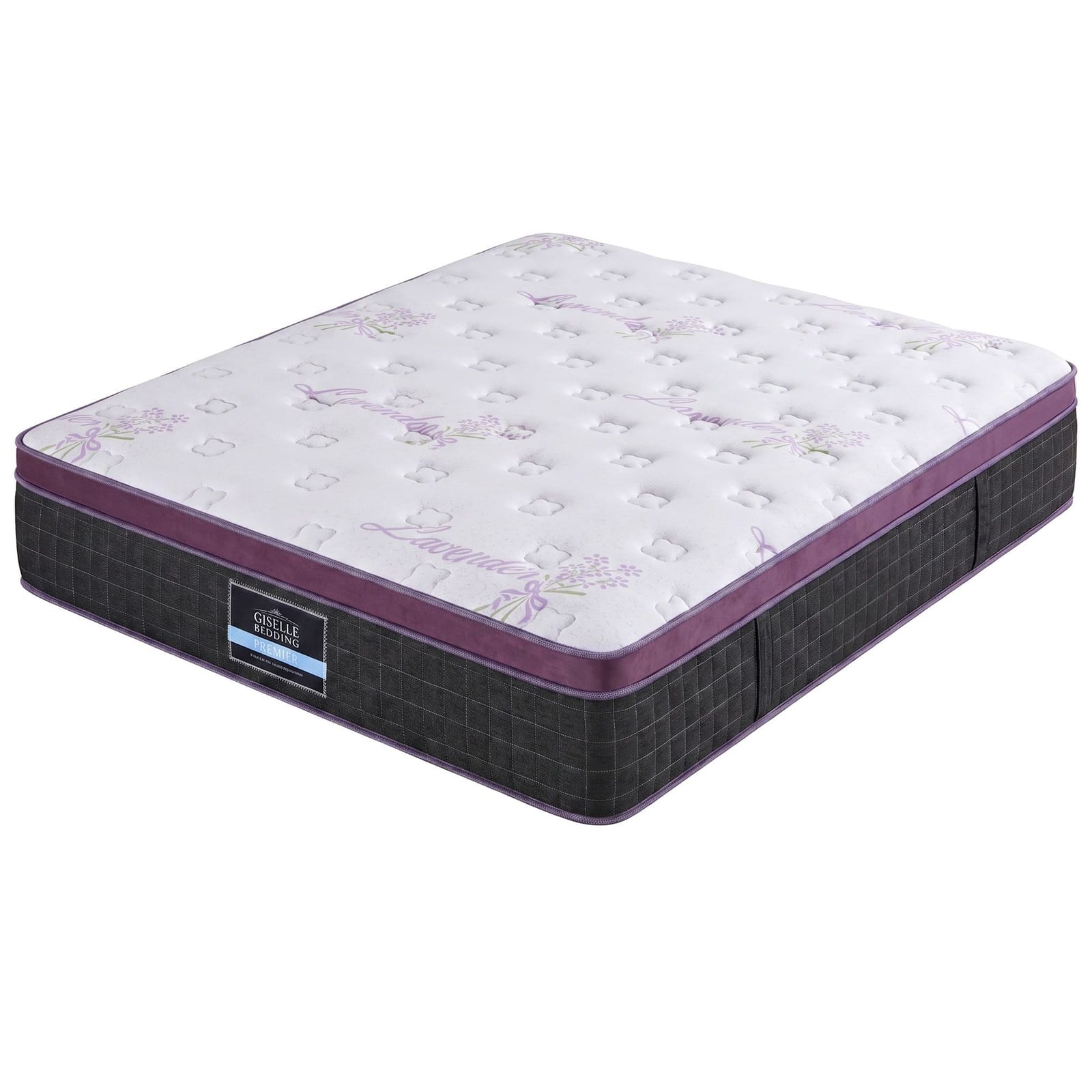 Double Euro Top Pocket Spring Mattress 35cm | Simpledeals