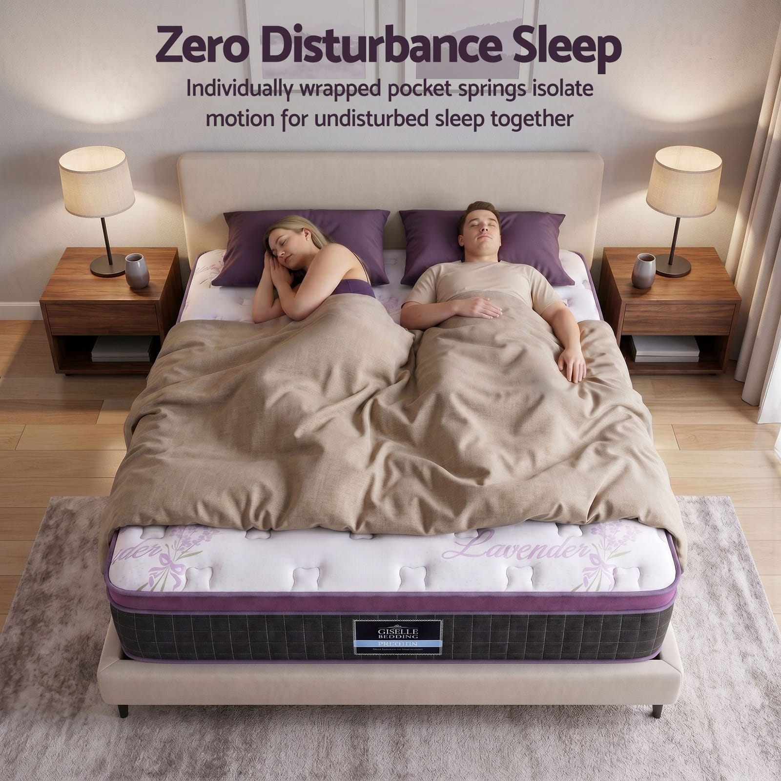 King Euro Top Pocket Spring Mattress 35cm | Simpledeals