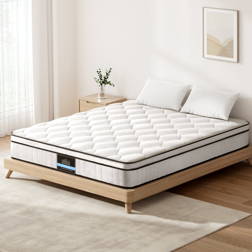22cm King Mattress by Giselle – Medium Firm Support & Quality
