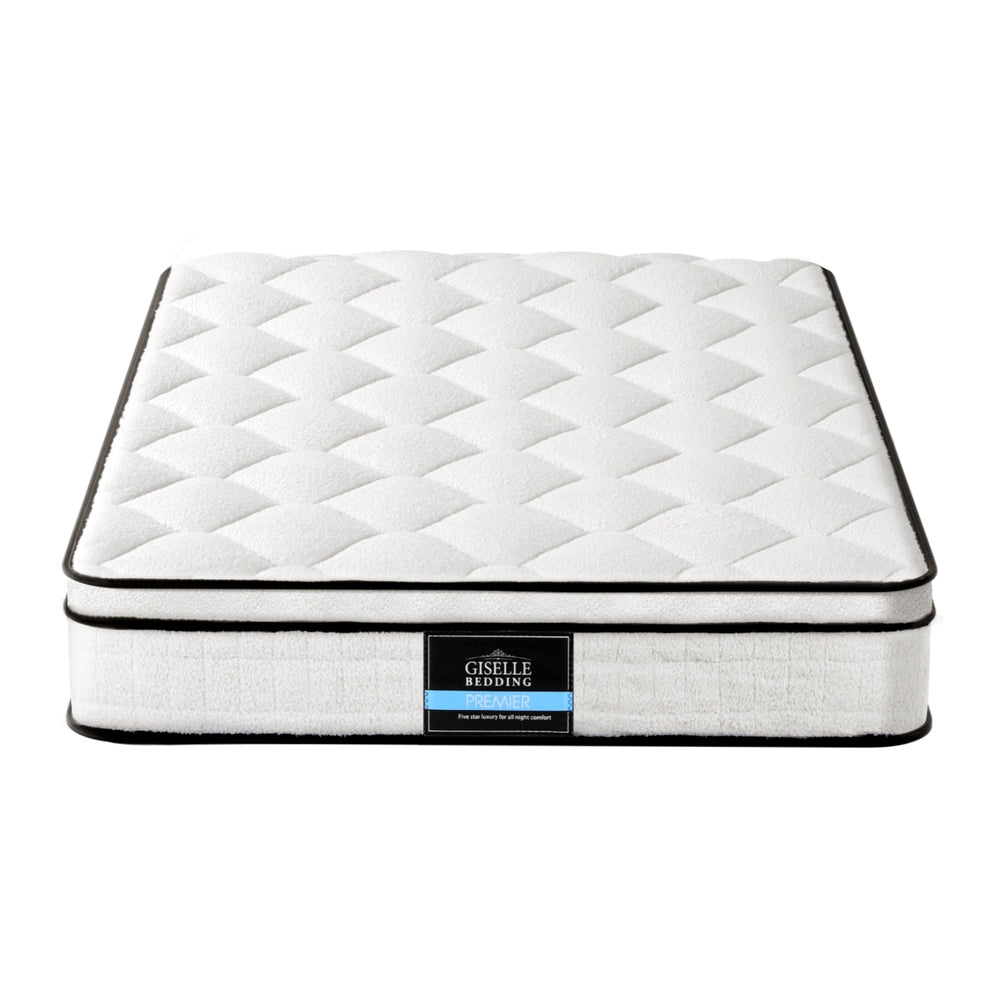 22cm Giselle Bedding Mattress – King Single Size for Comfortable Sleep