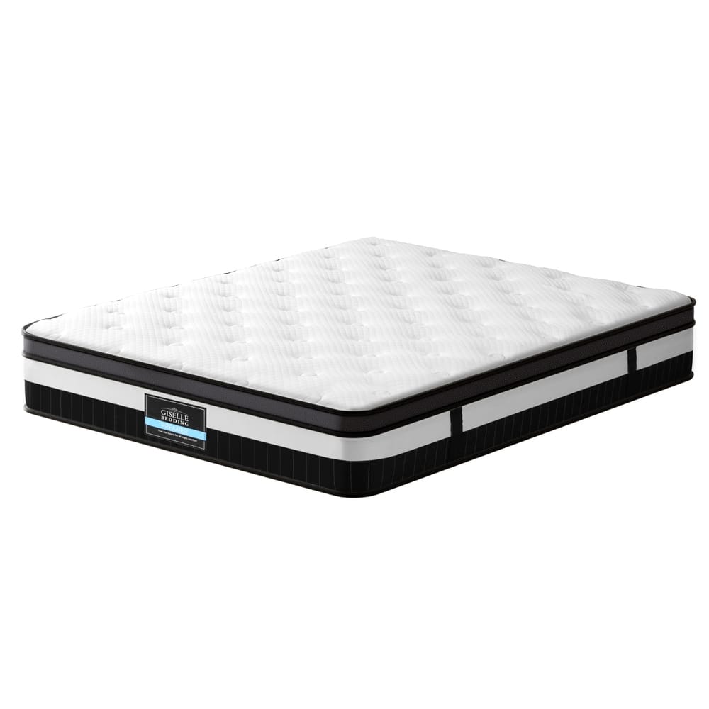 White mattress 153x203cm, side view
