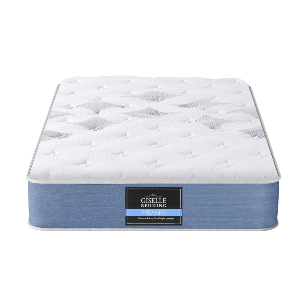 25cm Giselle Mattress King Single Bed Pocket Spring Mattresses -Modern