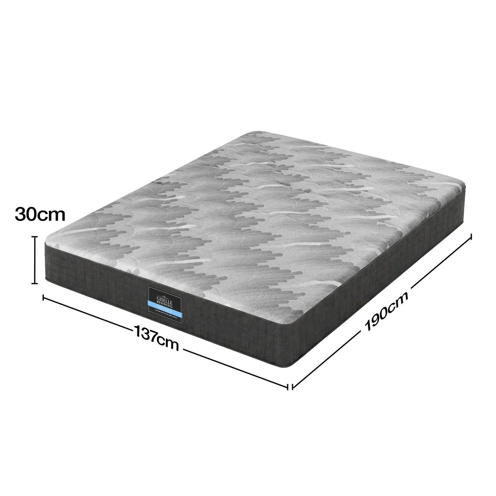 Double Mattress 30cm Pocket Spring Firm | Simpledeals