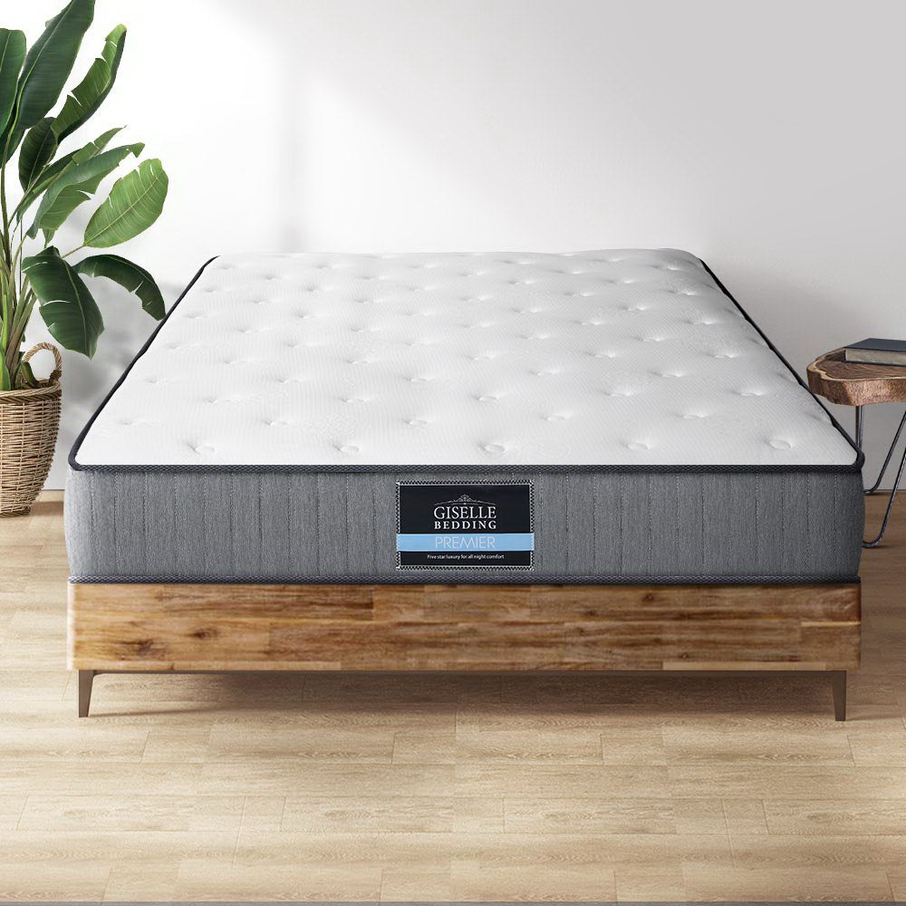 King Mattress Extra Firm Pocket Spring Foam Super Firm 23Cm | King