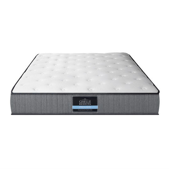 23cm Mattress Extra Firm King Single - Pocket Spring Foam Super