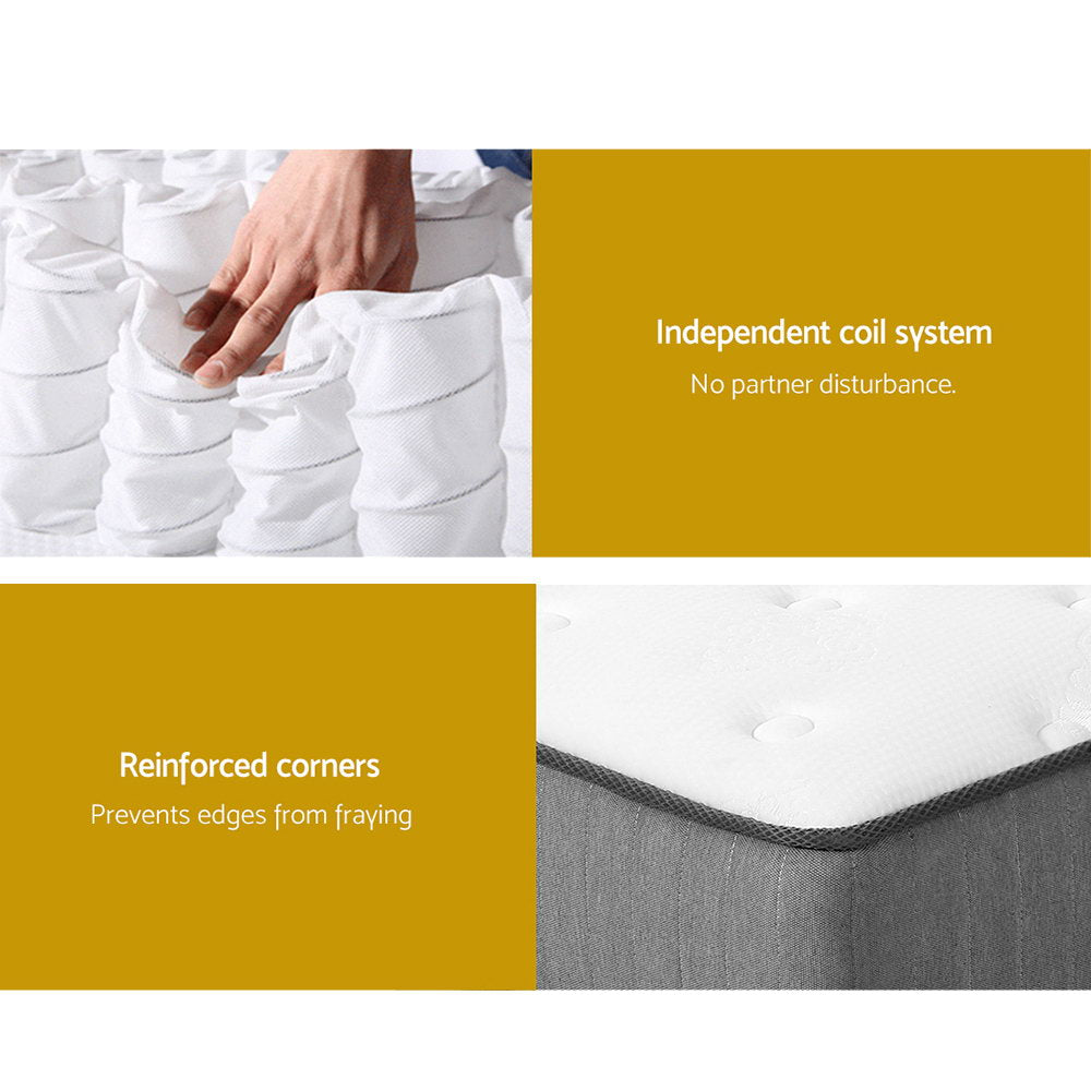 Queen Top Mattress 23cm Thickness, Extra Firm 9.0 with High-density foam