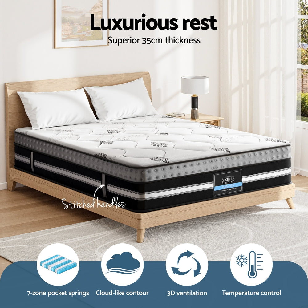 35cm Mattress Cool Gel Memory Foam Queen