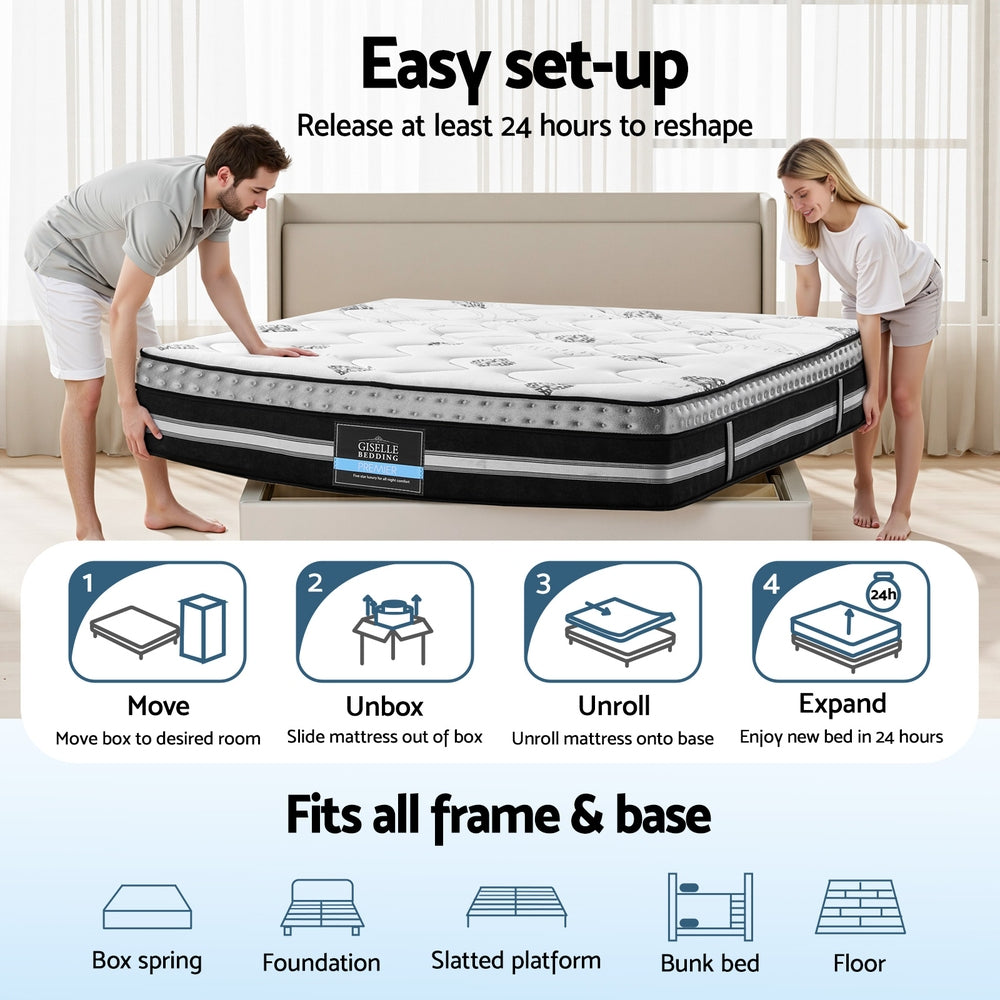 35cm Mattress Cool Gel Memory Foam Queen