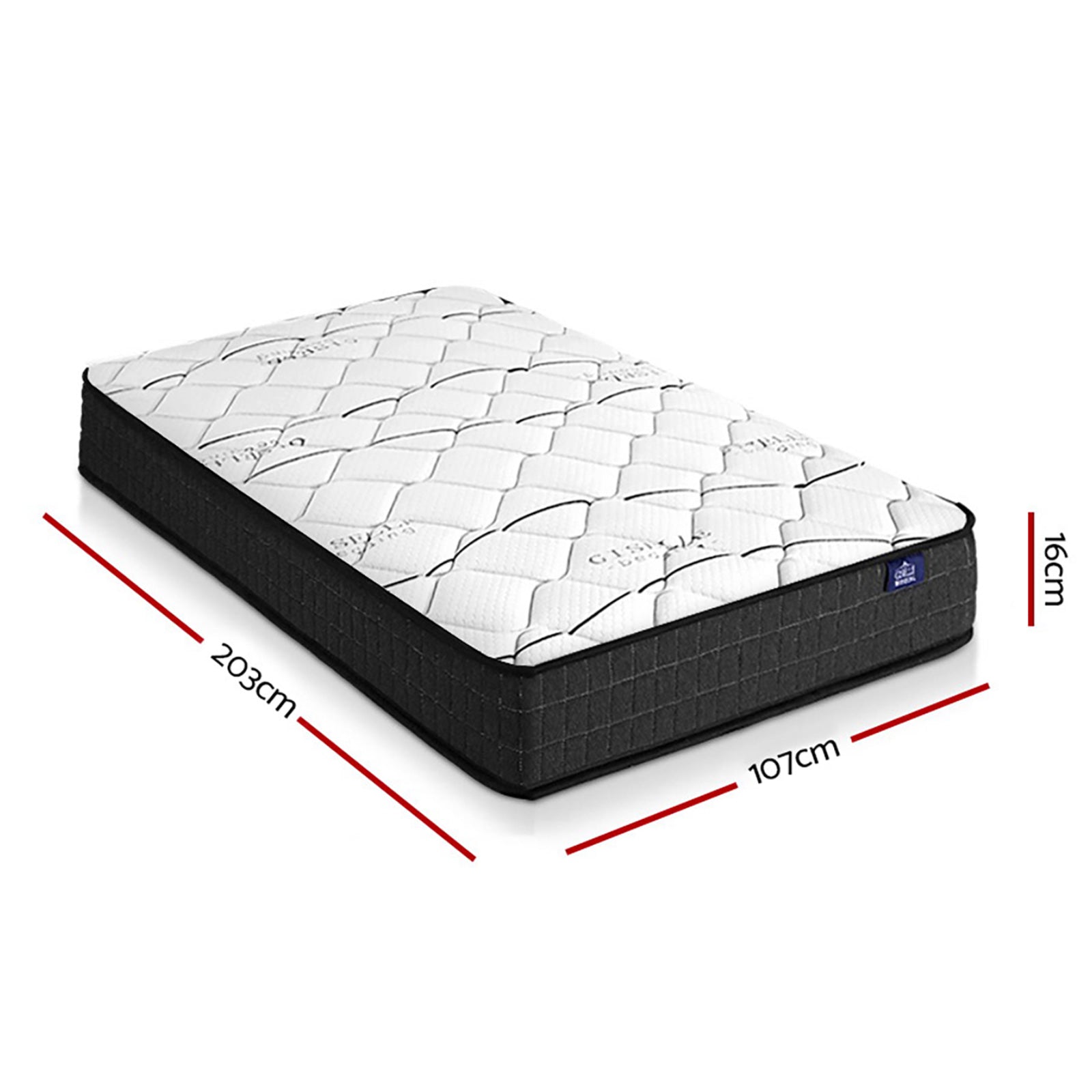 16cm Mattress Medium Firm King Single
