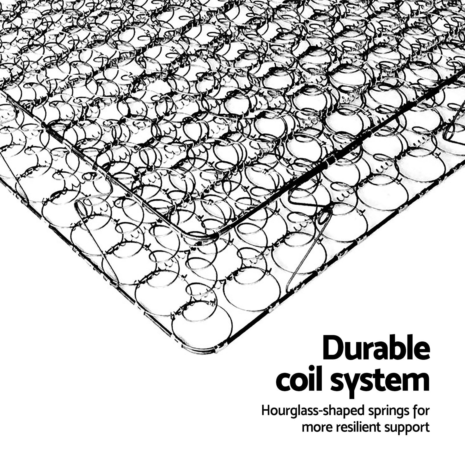 16cm Mattress Medium Firm King Single