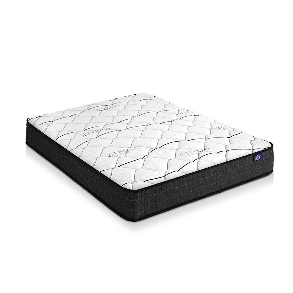 Queen Size Mattress Bed Medium Firm Foam Bonnell Spring 6cm