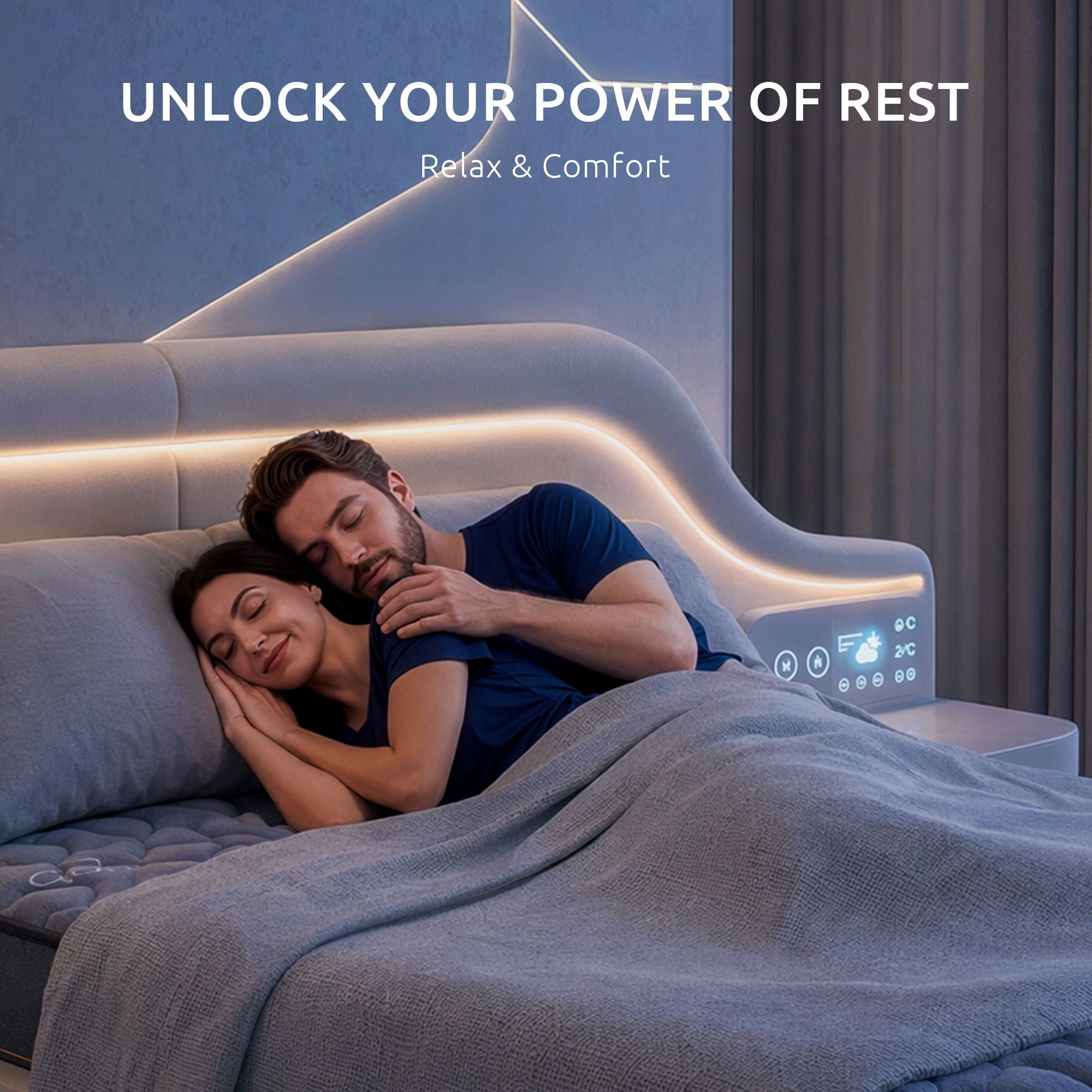 Double Hybrid Pocket Spring Mattress 25cm | Simpledeals
