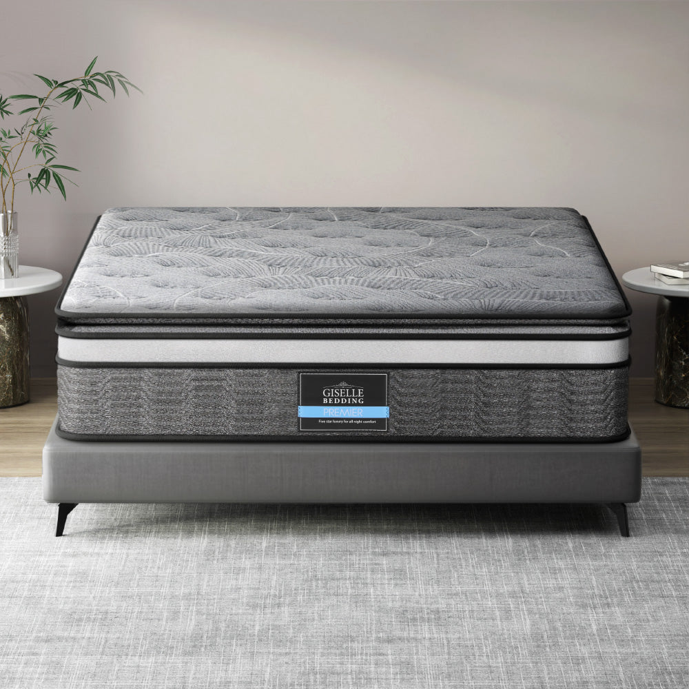 34cm Mattress Double Layer Pocket Spring Queen