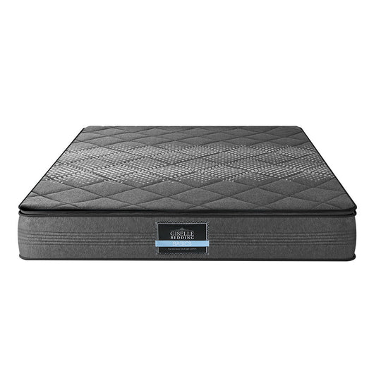 Simple Deals Queen Mattress Pillow Top Bed Bonnell Spring