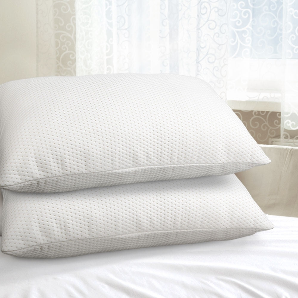 Memory Foam Pillow 13Cm Thick Twin Pack