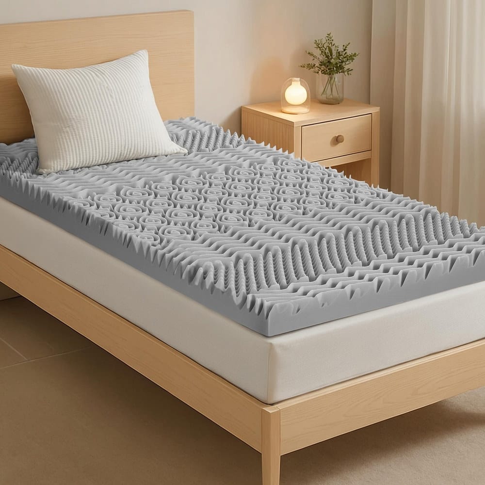 Memory Foam Mattress Topper 8cm Thick 190x90cm