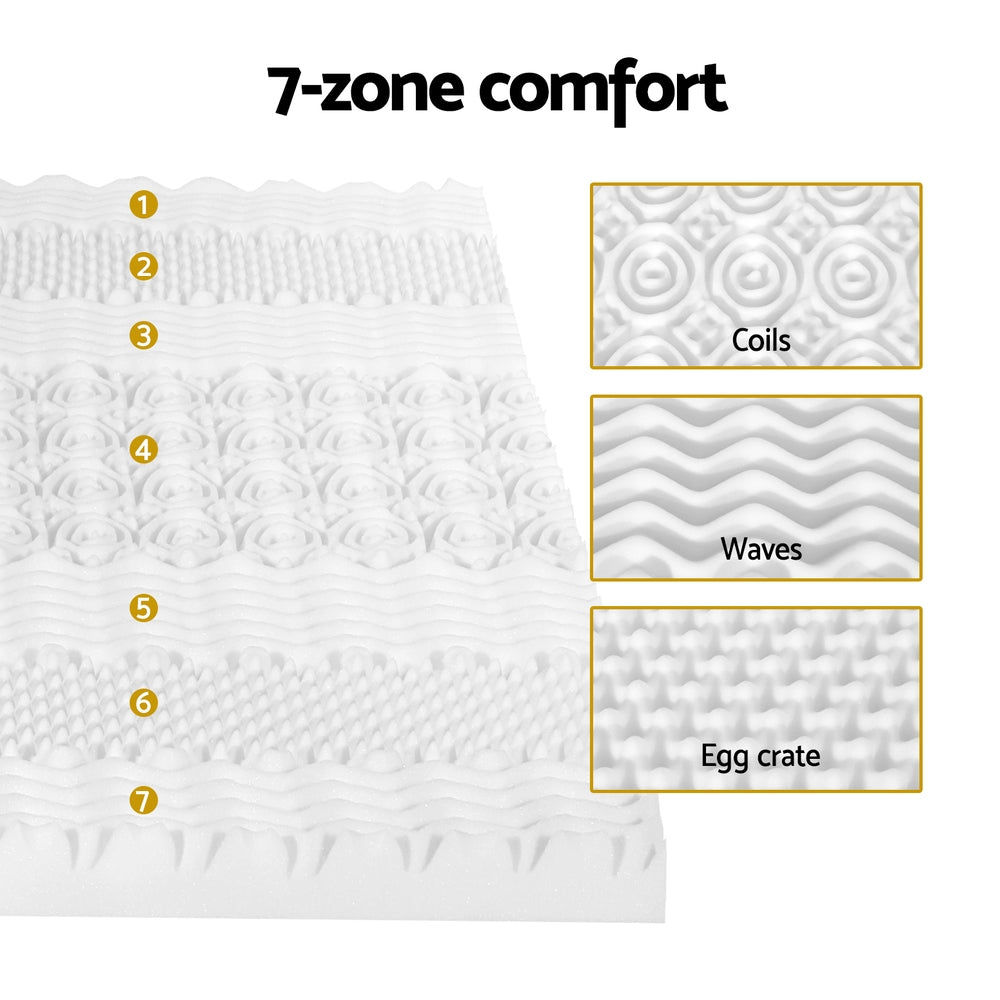 Elegant Memory Foam Mattress Topper - Double, Mattress Toppers