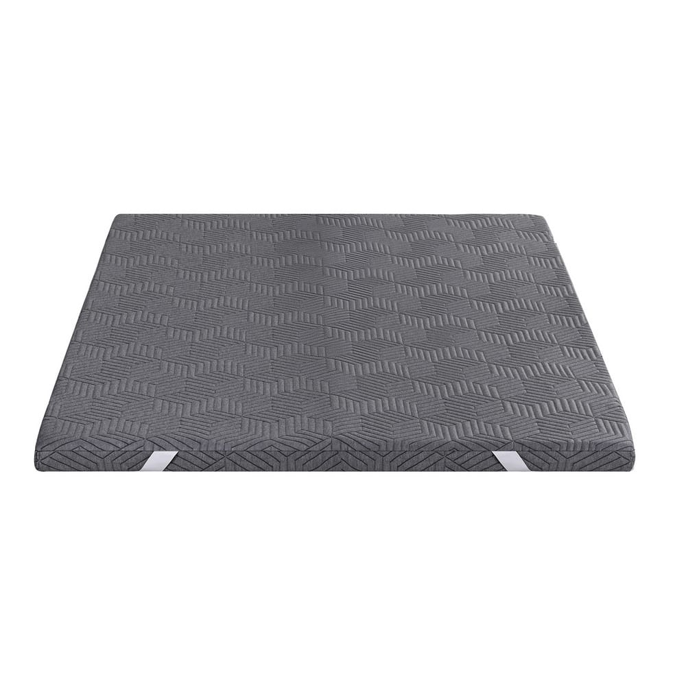 Memory Foam Mattress Topper Gel Dual Layer 190x137cm