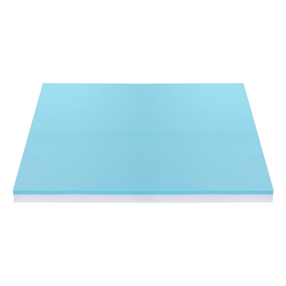 Memory Foam Mattress Topper Gel Dual Layer 190x137cm