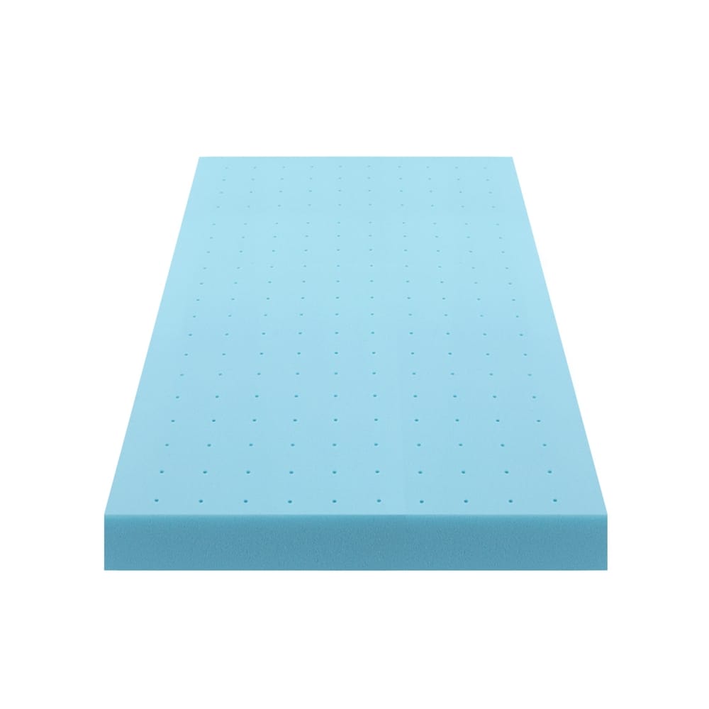 Memory Foam Mattress Topper Ventilated Cool Gel 190x90cm
