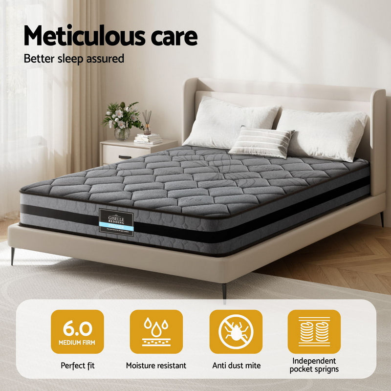 22cm Mattress Medium Firm Double | 22Cm
