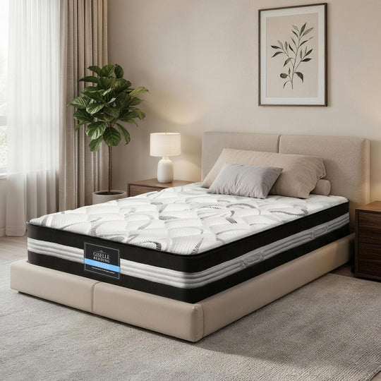 Buy Giselle Bedding Single Size Euro Spring Foam Mattress Online
