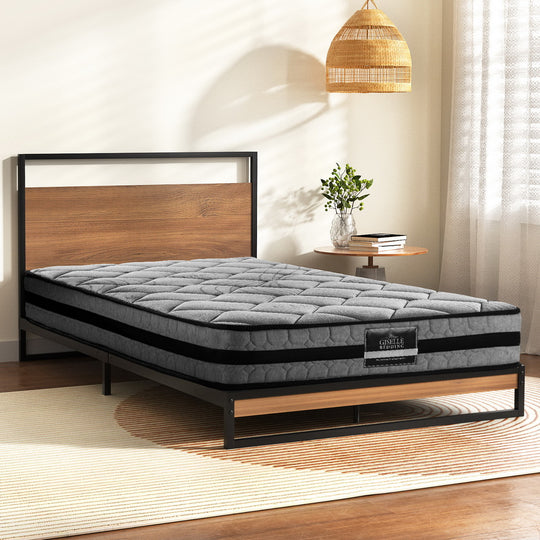 Metal Bed Frame Beds Platform with Mattress | Beds & Bed Frames