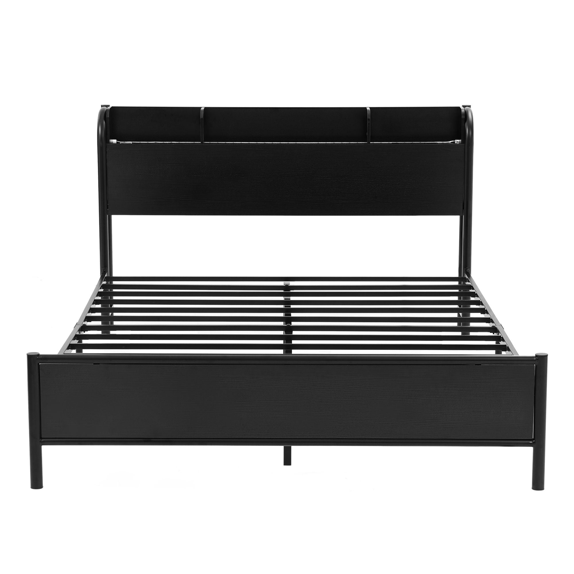 Double Bed Frame LED RGB Charging Station | Simpledeals