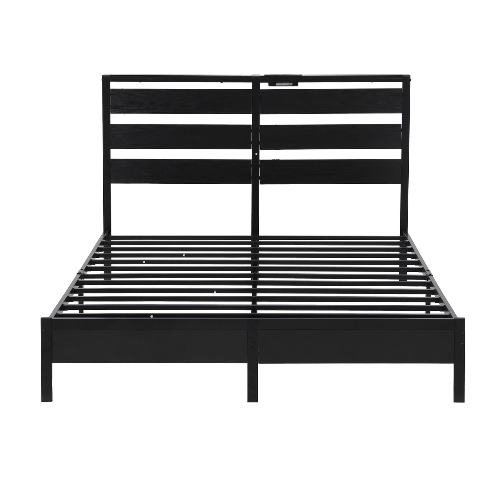 Queen Bed Frame With Led Lights 203x153cm