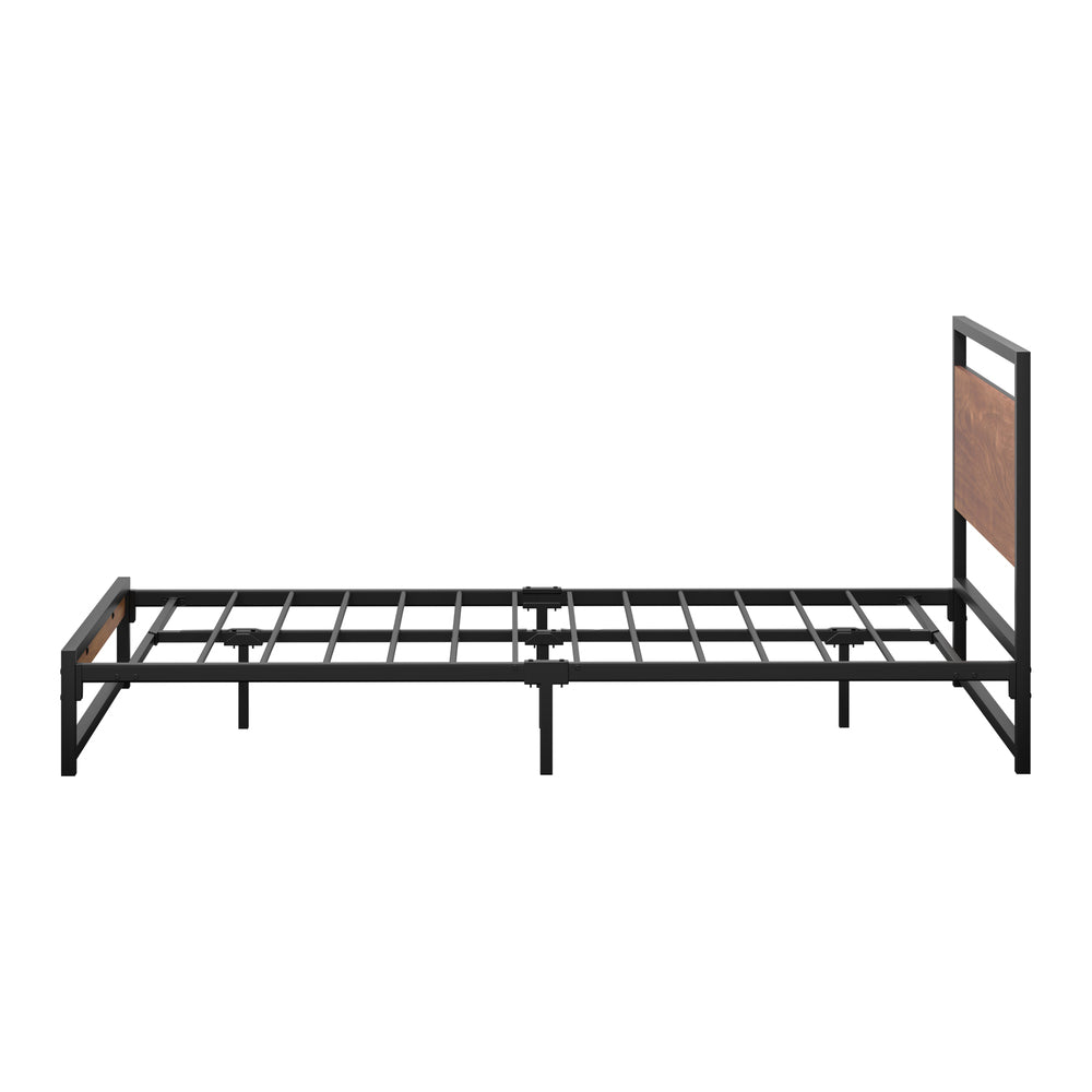 Metal Bed Frame King Single Size Beds Base Platform Wood
