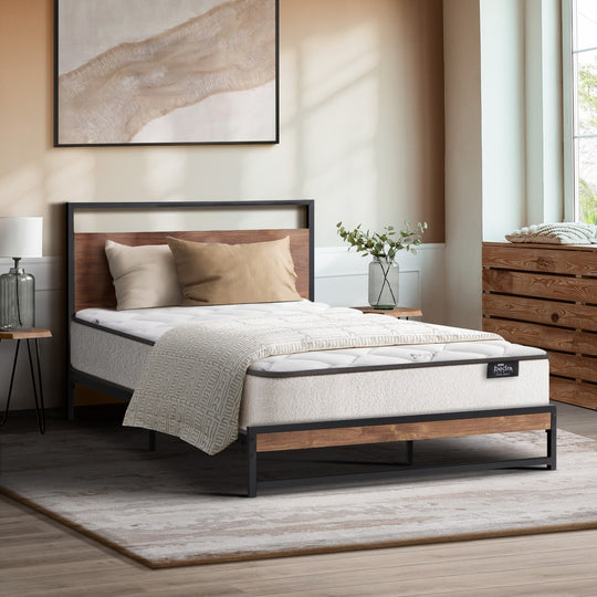 Single Metal Bed Frame Platform Base | Single