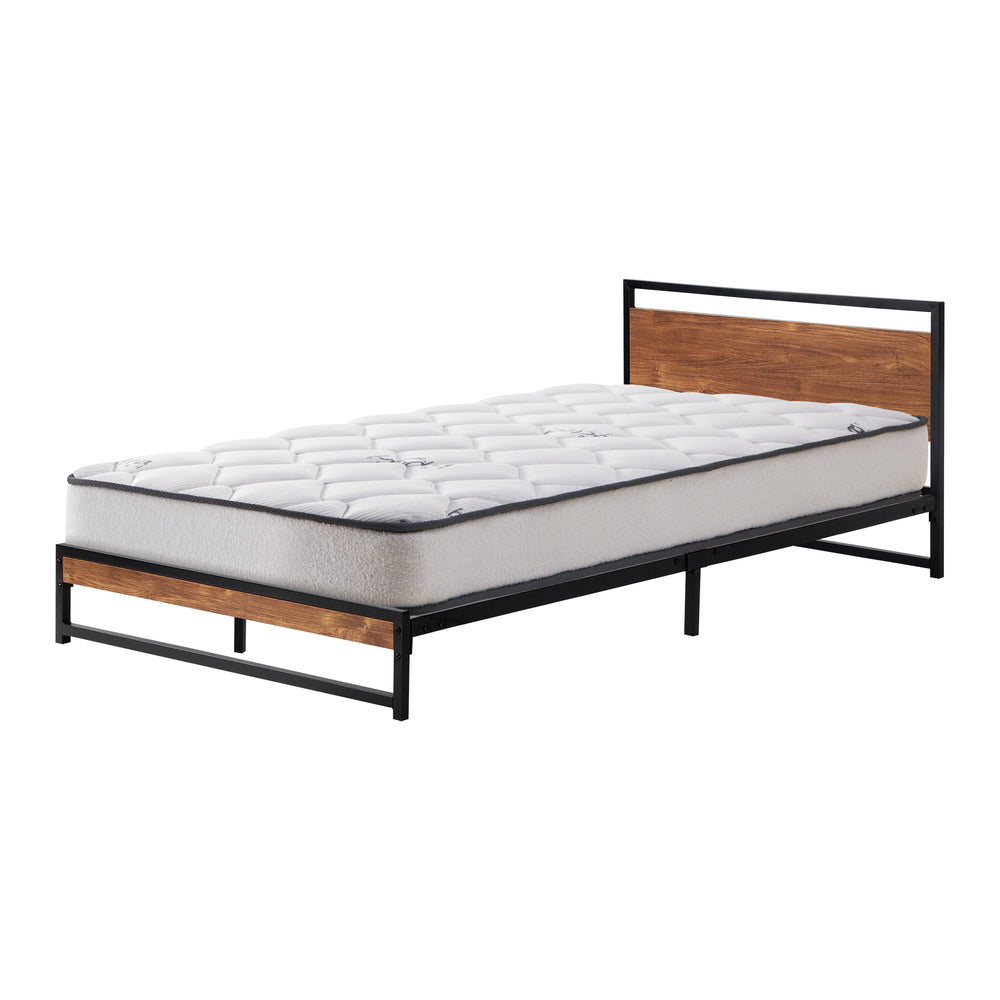 Single Metal Bed Frame Platform Base | Simpledeals
