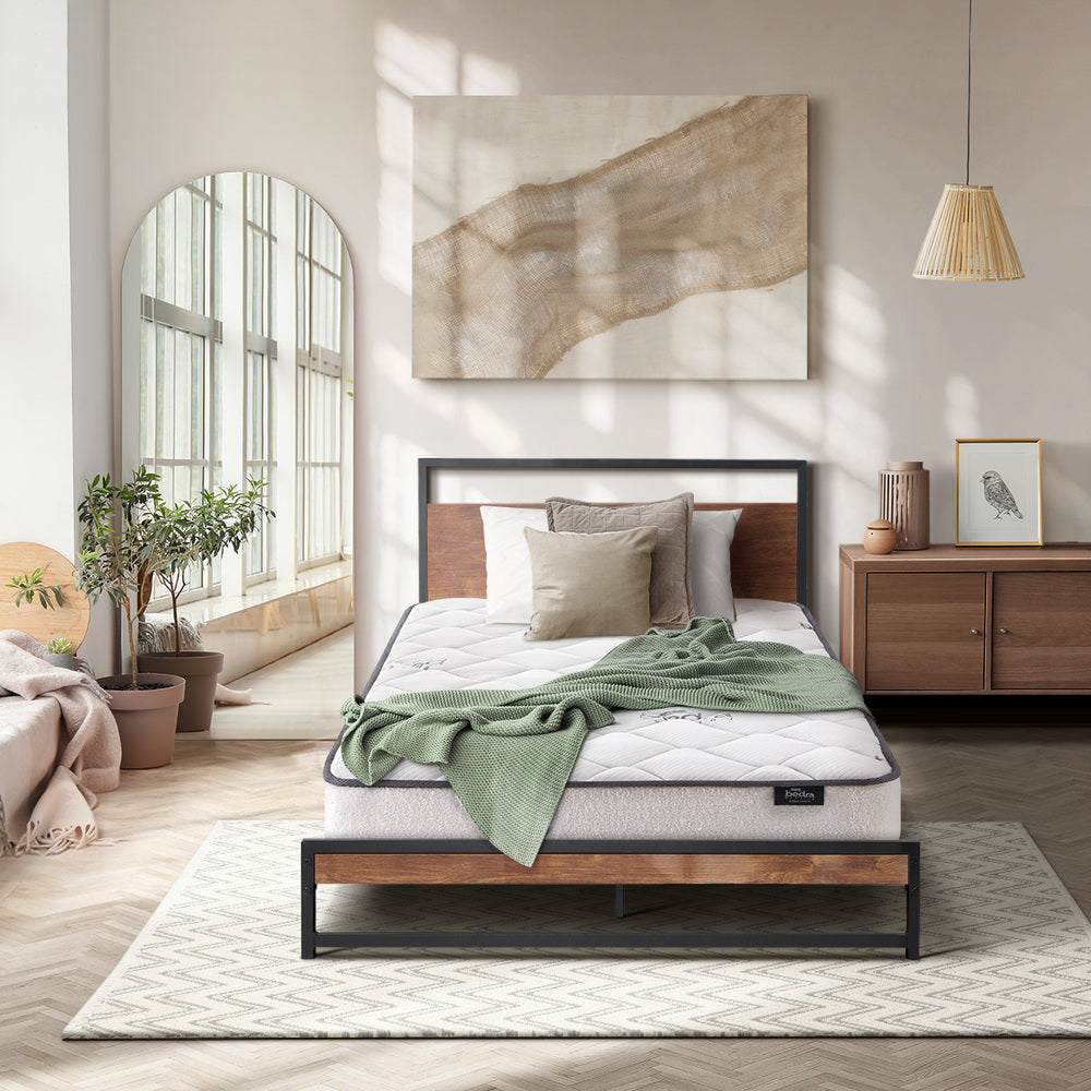 Single Metal Bed Frame Platform Base | Simpledeals
