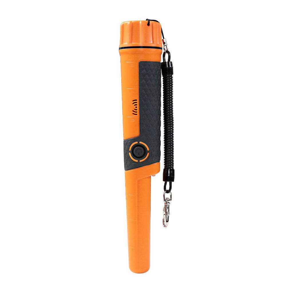 Handheld Metal Detector 40mm Pinpointer Waterproof Sensitive Hunter Orange