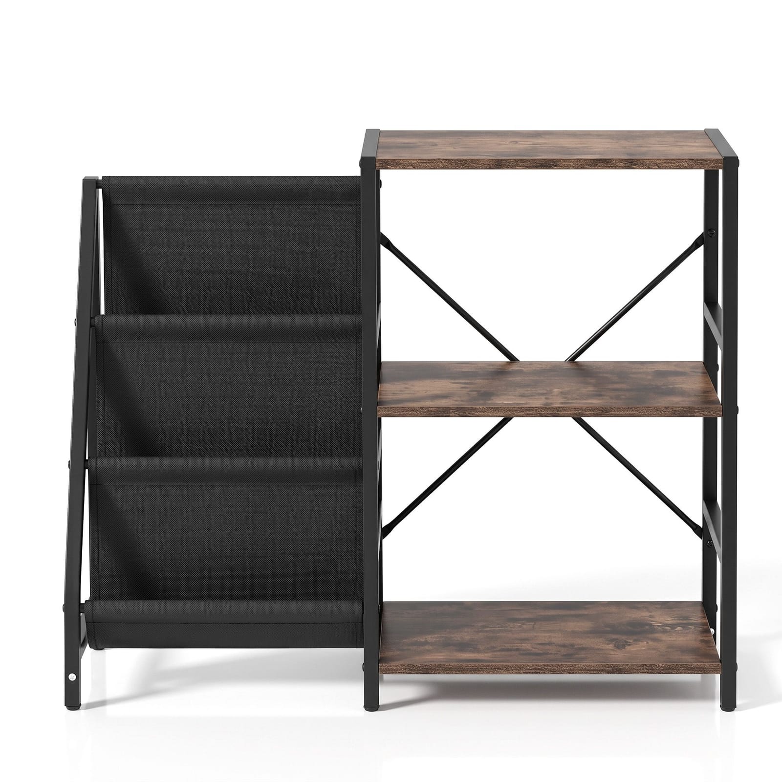 Record Player Stand With Storage 90x34x76cm