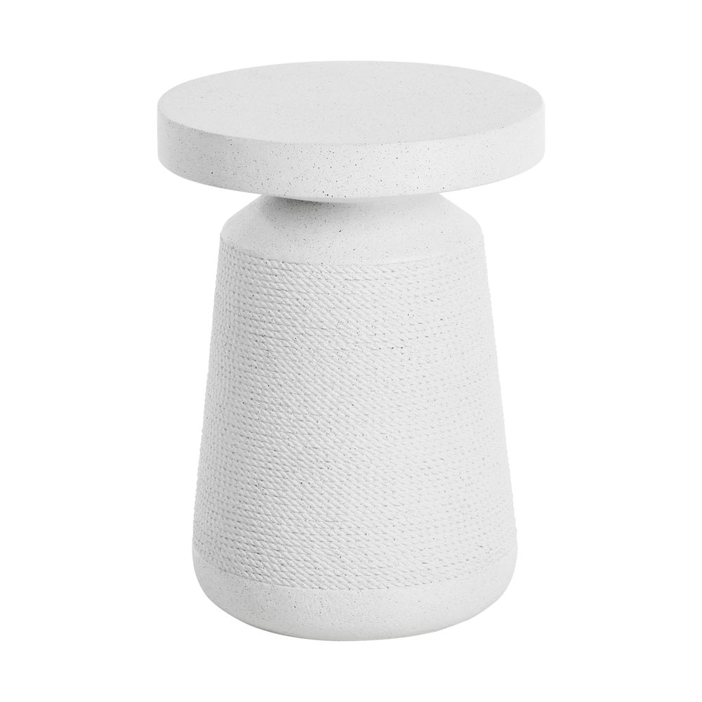 Coffee Bedside Table Nightstand White