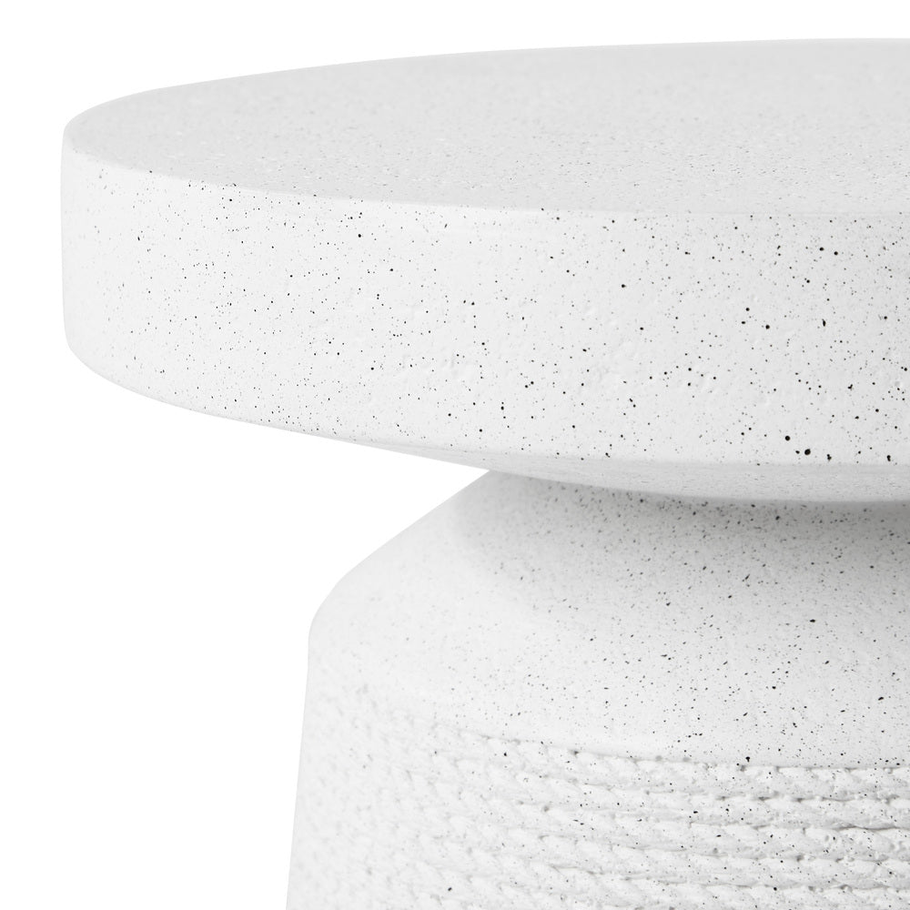 Coffee Bedside Table Nightstand White