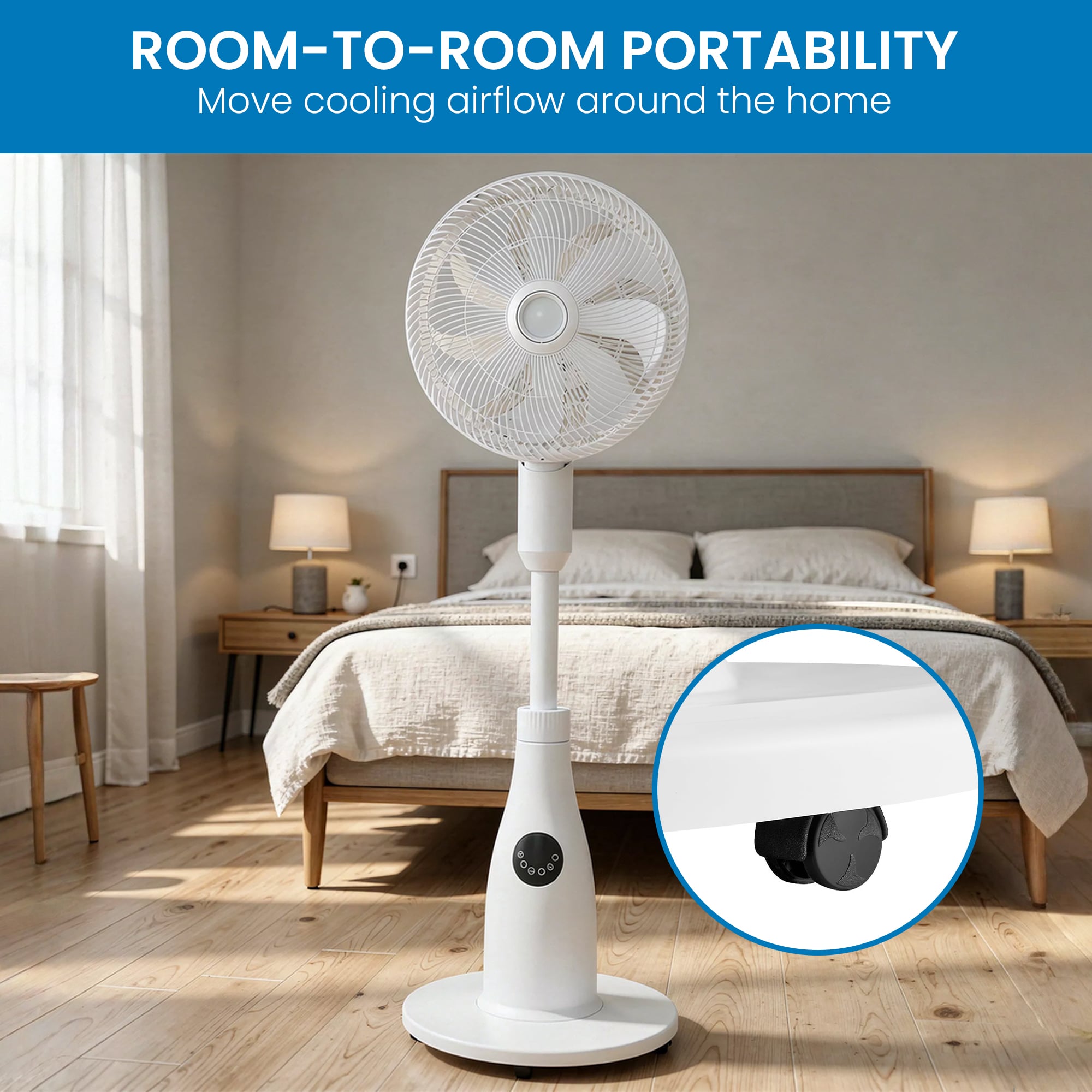 Portable Mist Fan Cooler 39.9x39.7x114.5cm
