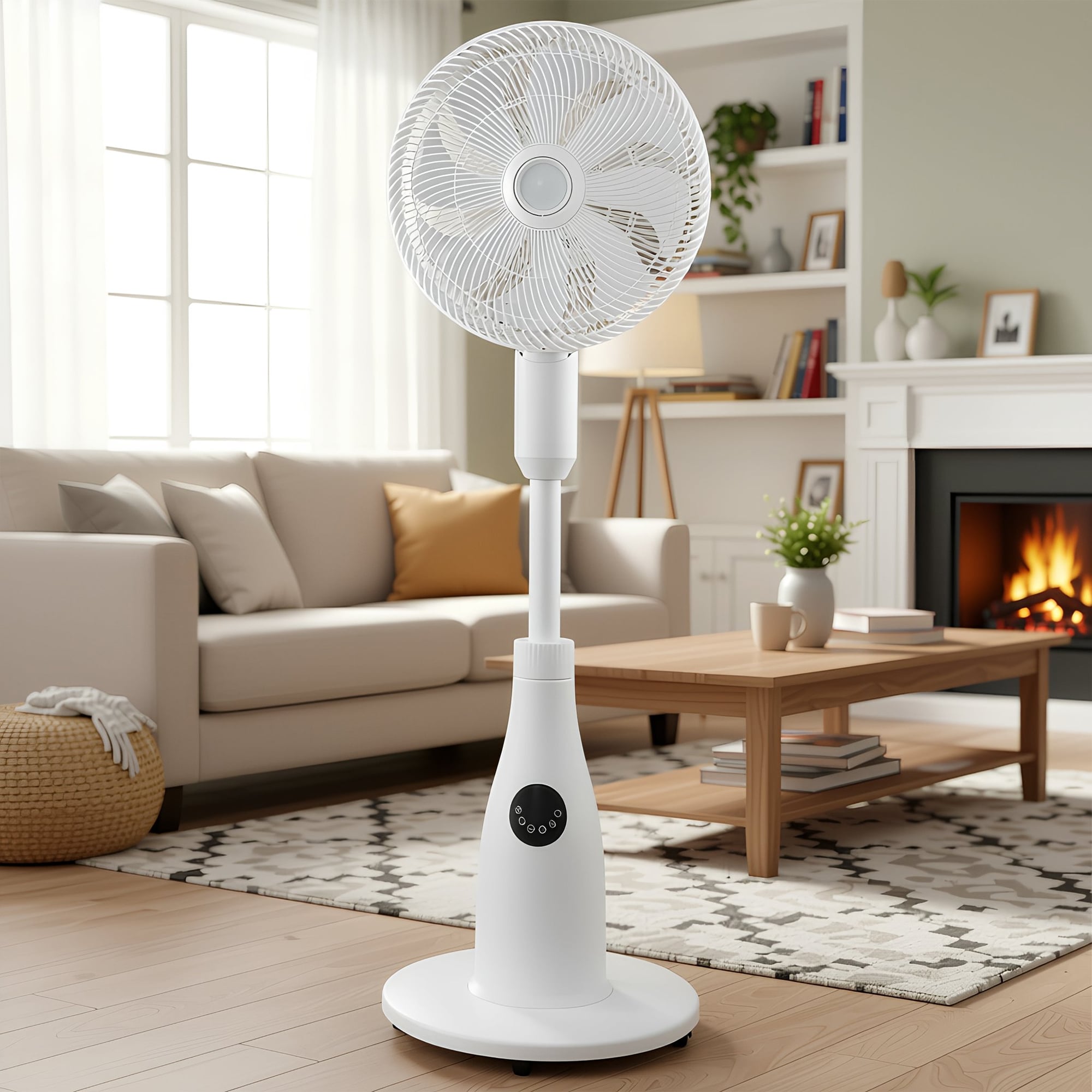 Portable Mist Fan Cooler 39.9x39.7x114.5cm