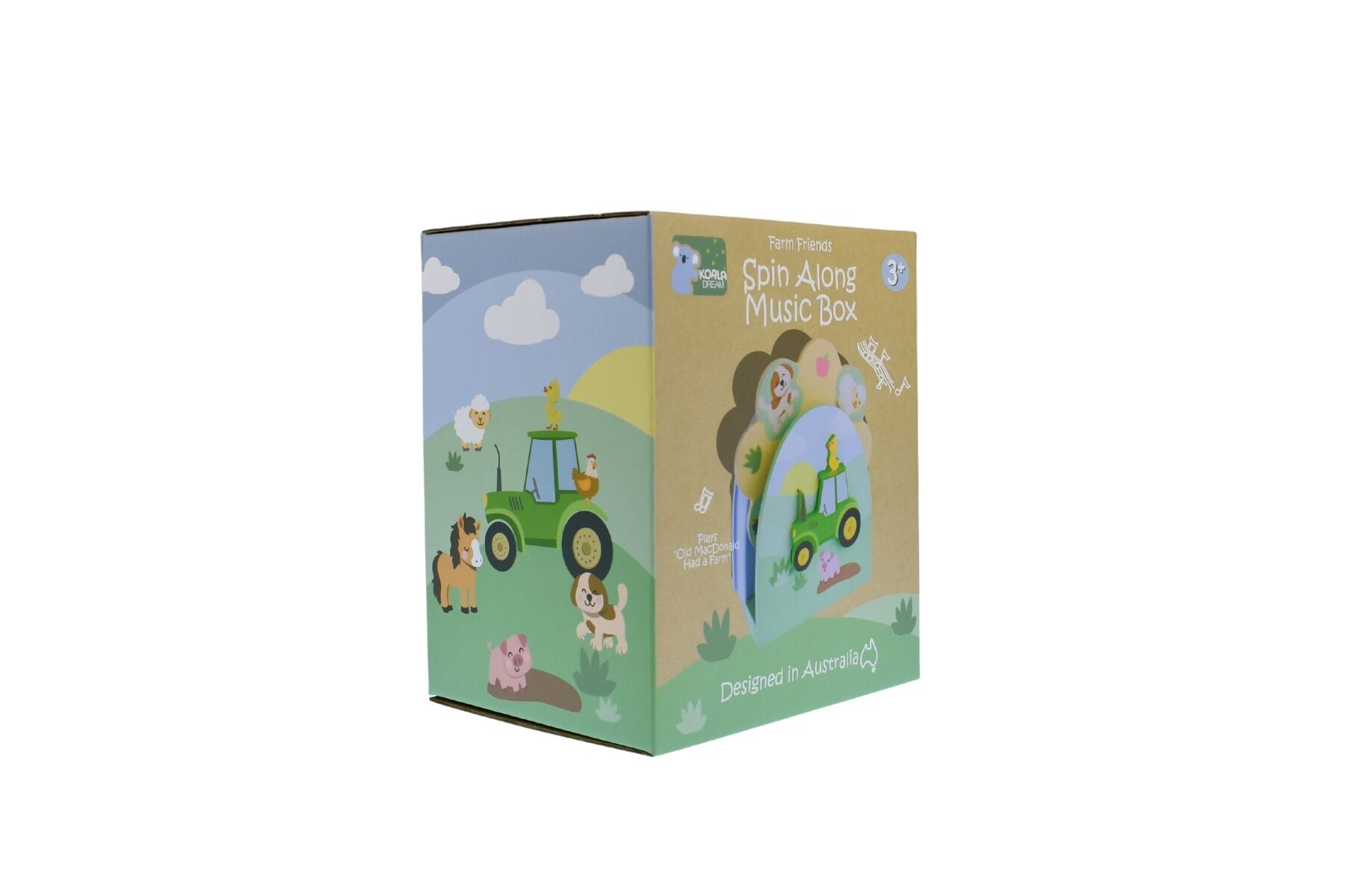 Musical Farm Toy Box