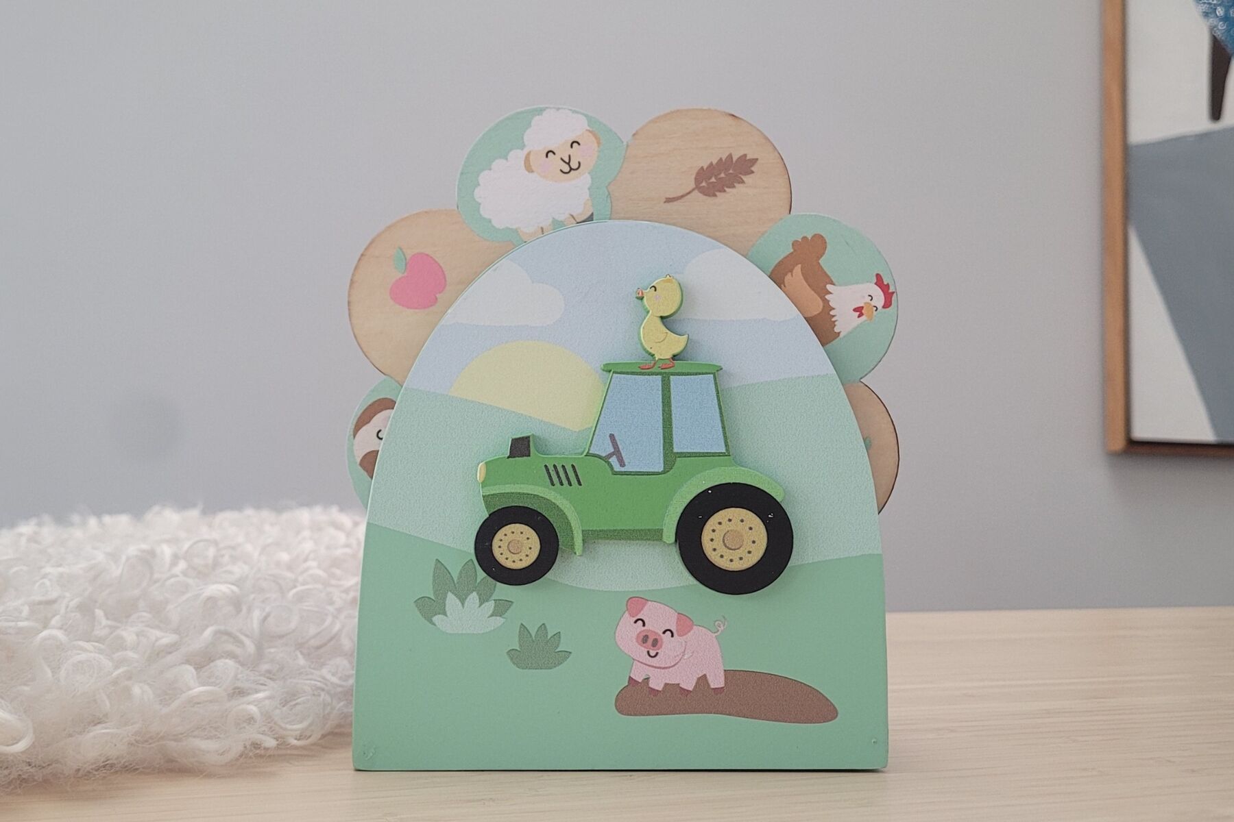 Musical Farm Toy Box