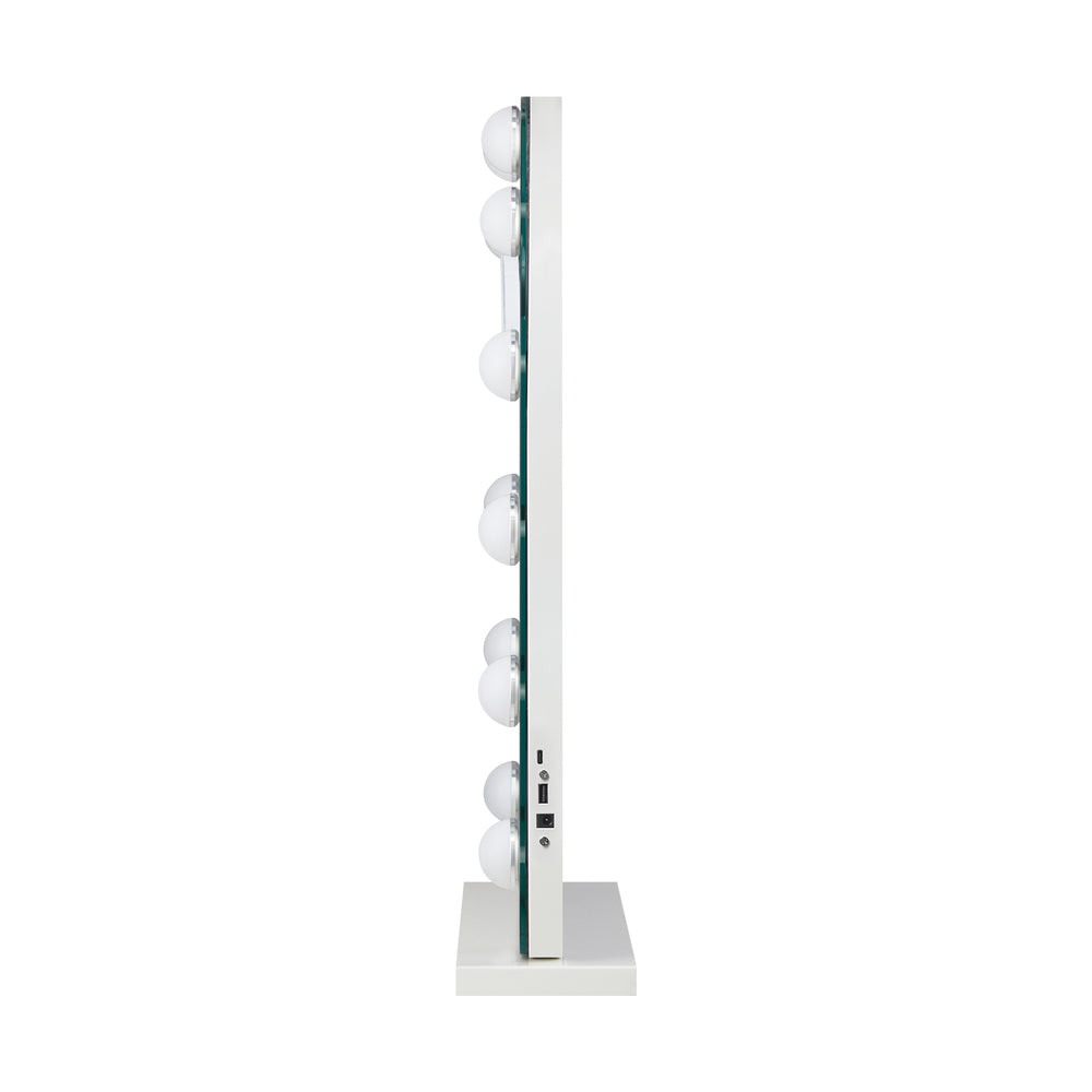 LED Arched Makeup Mirror Bluetooth 61x43cm