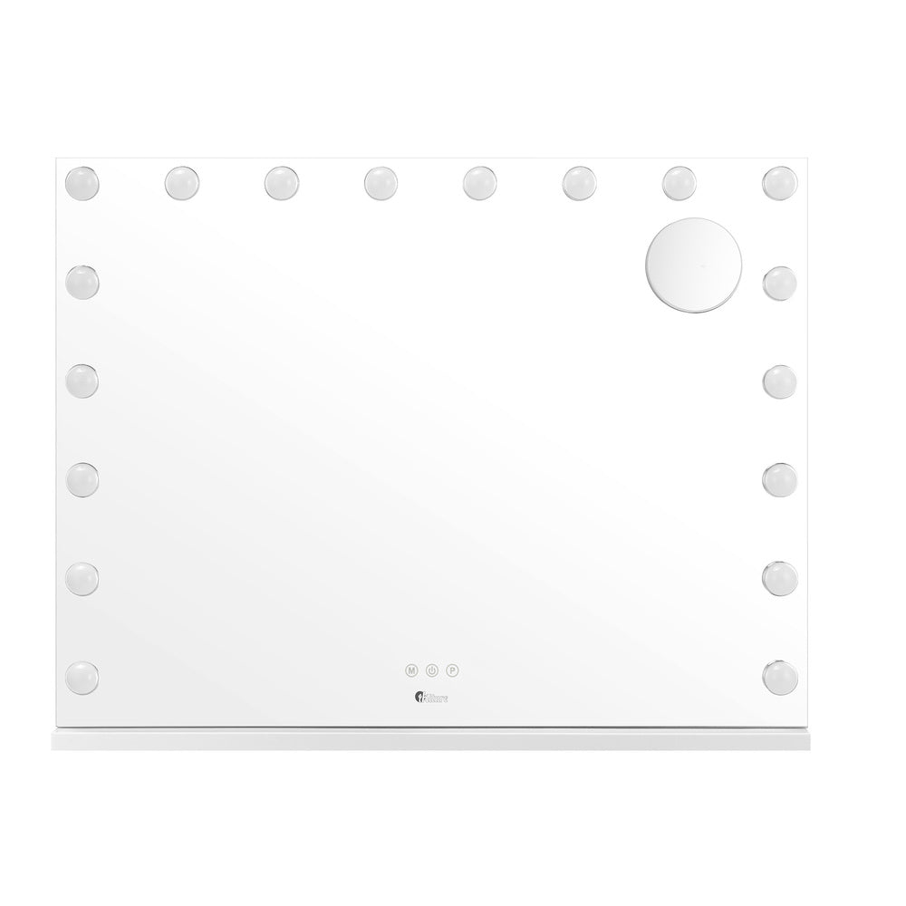 Hollywood Makeup Mirror Magnifying LED 18 Bulbs 80x62cm
