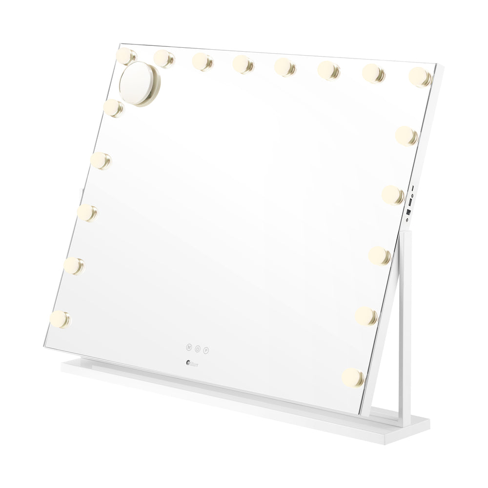 LED Hollywood Mirrors Makeup Rotatable Mirror Magnifying Bluetooth