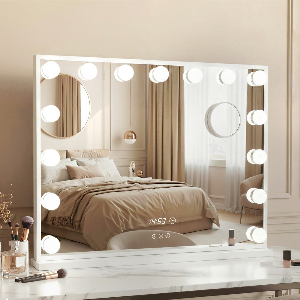 Hollywood Makeup Mirror with LED - 58CM White