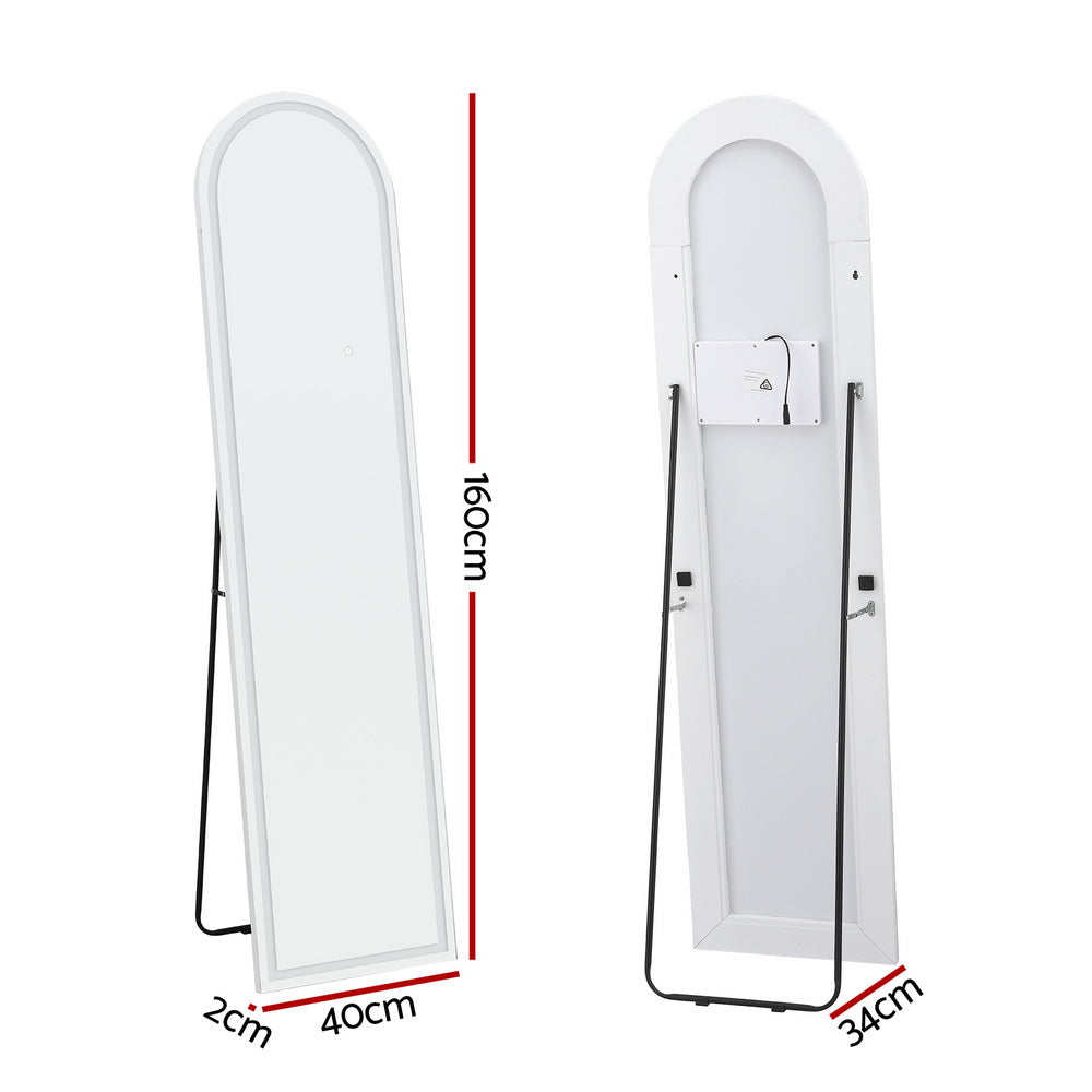 Mirrors - LED Full Length Mirror Floor Dressing Mirror 160cm