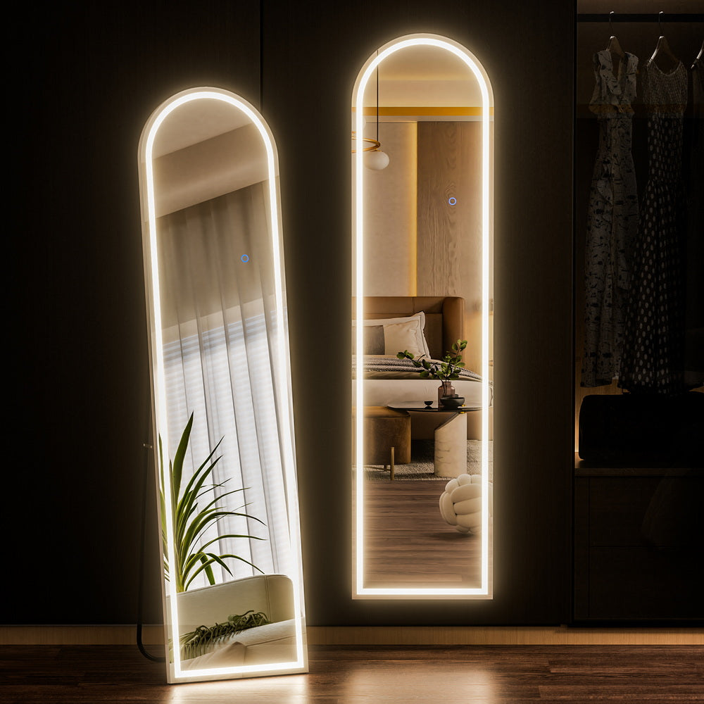 LED Full Length Mirror Floor Dressing Mirror 160cm, 160Cm