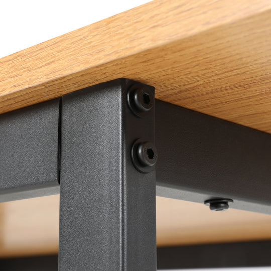 Dining Table 6 Seater Kitchen Cafe Rectangular Wooden Table