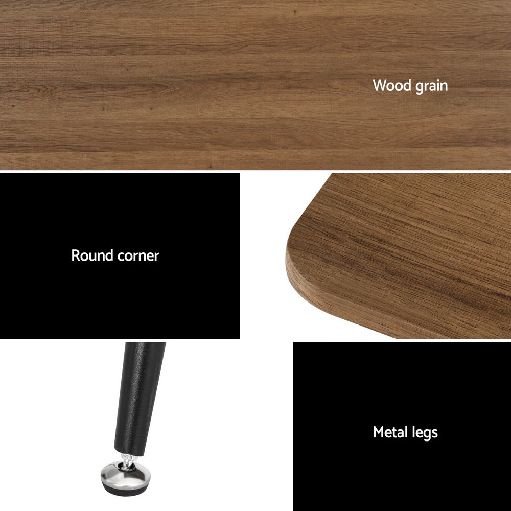 Dining Table 4 Seater Kitchen Cafe Wooden Table Rectangular | 4 Seater