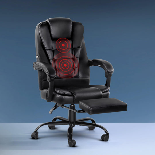 Electric Massage Office Chairs Recliner Computer Gaming Seat